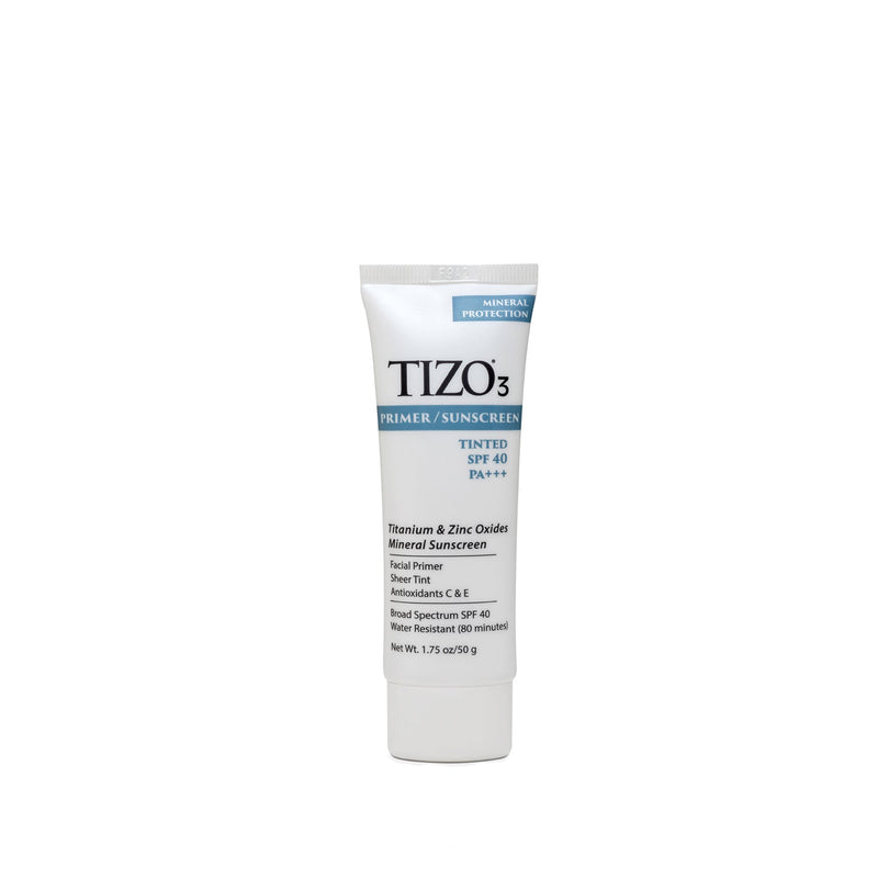 TiZO3 Facial Primer Sunscreen - Tinted SPF 40